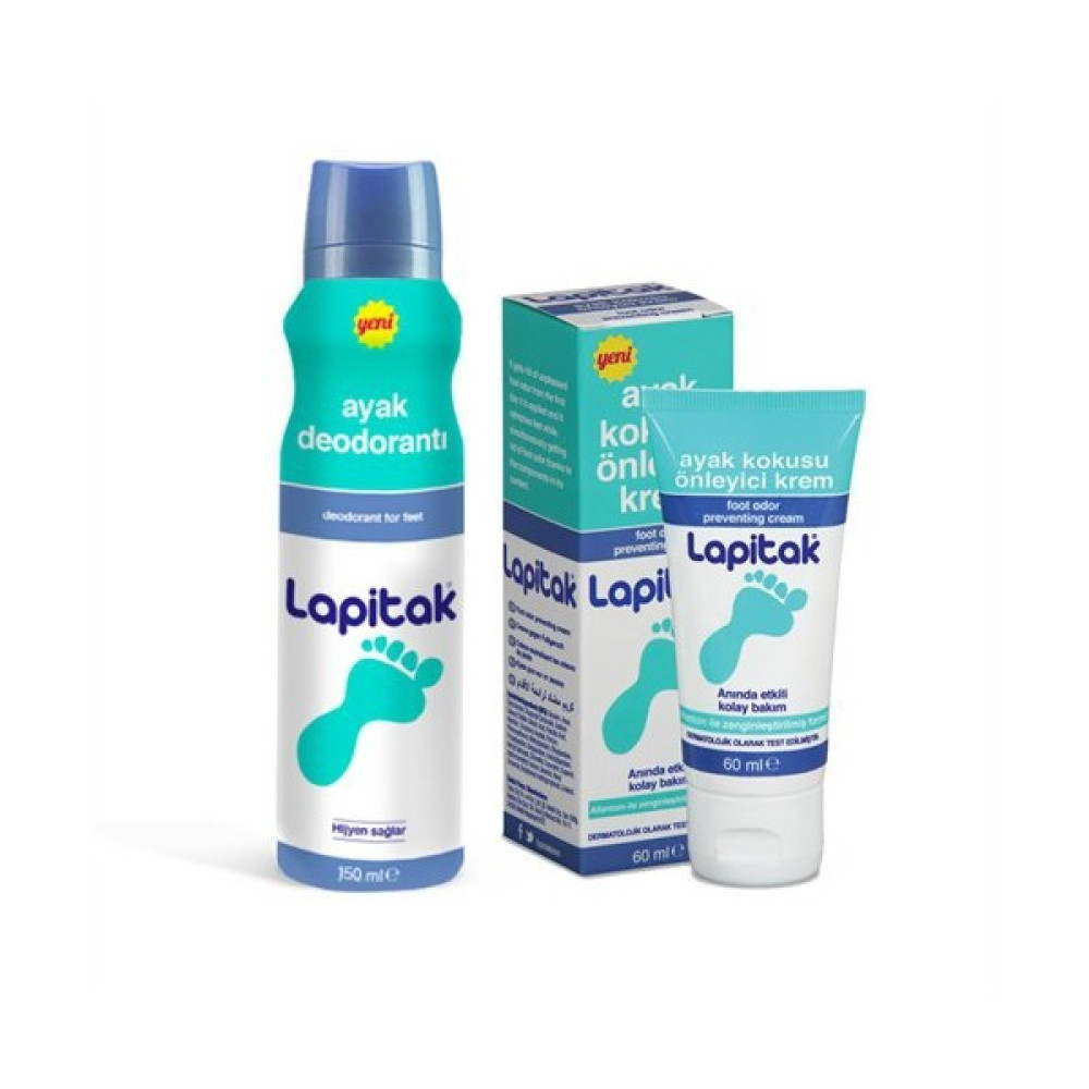 Lapitak Ayak Kokusuna Karşı Krem + Ayak Deo Set Ayak Bakımı Fiyatı