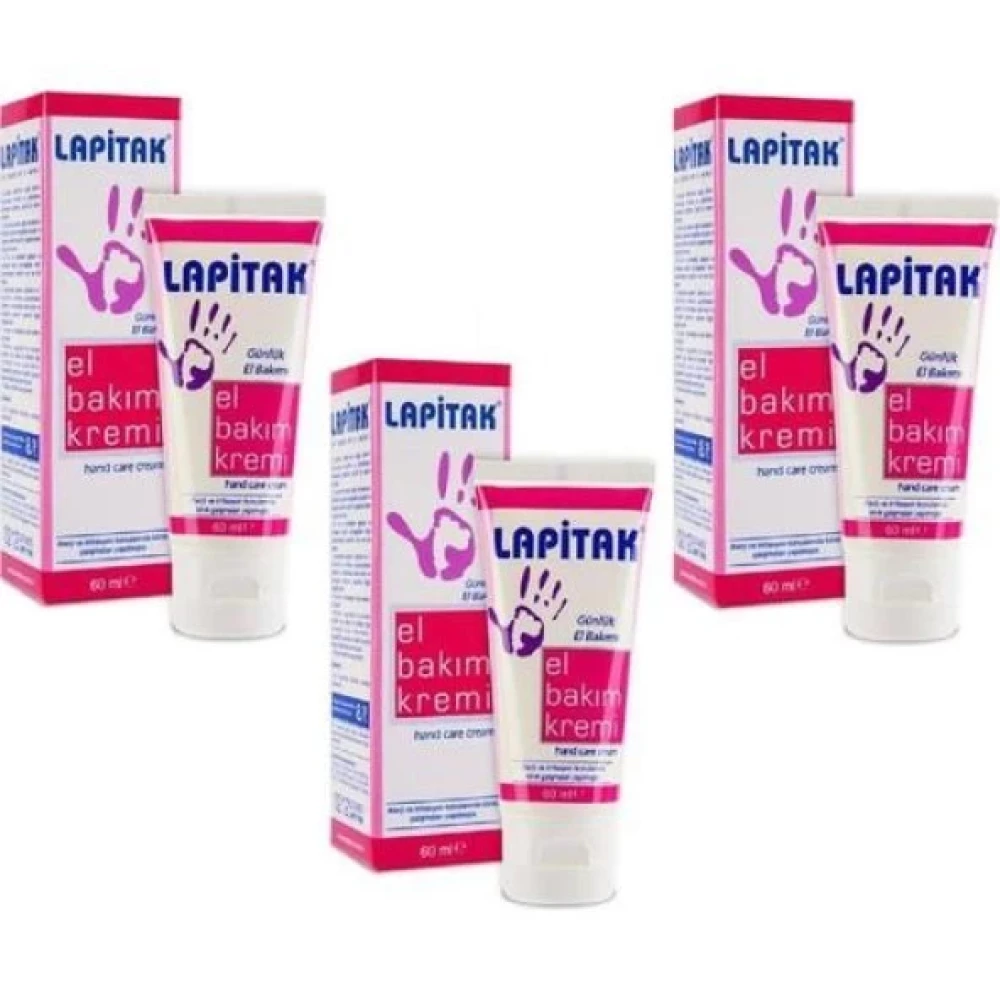 Lapitak El Bakım Kremi 60 Ml 3'Lü Paket Vücut Losyonu ve Nemlendiricileri Fiyatı
