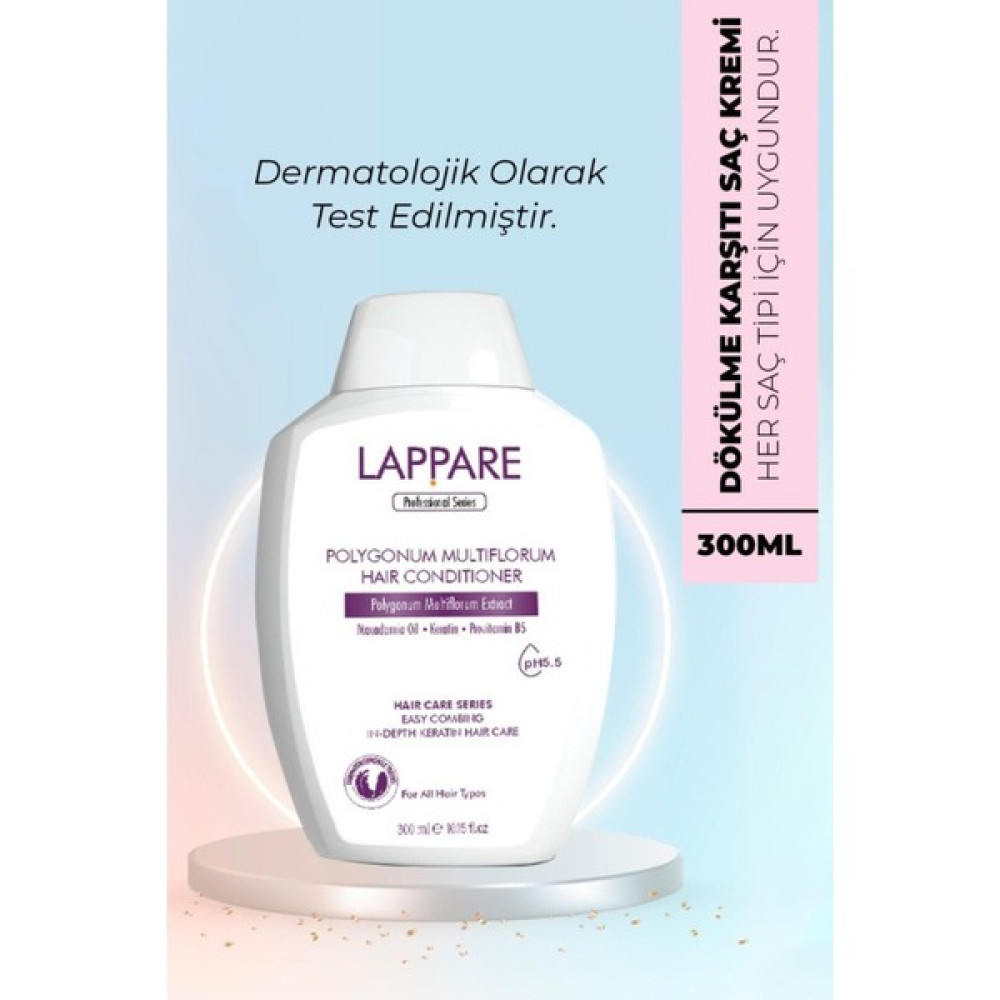 Lappare Saç Kremi - Polygonum Multiflorum Bitkisel Saç Bakım Kremi 300ml. Şampuan ve Saç Kremi Fiyatı