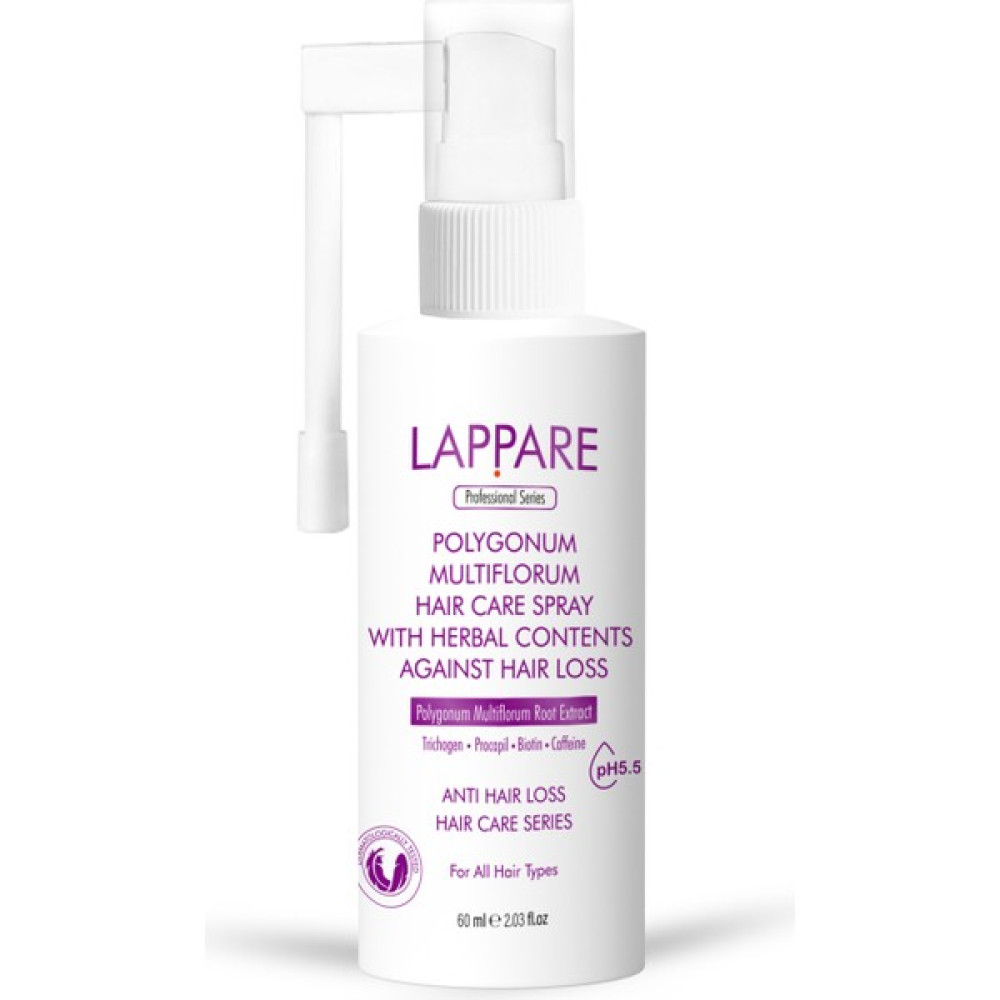 Lappare Sprey | Polygonum Multiflorum Bitkisel Saç Bakım Spreyi 60ml. Saç Bakım Maskeleri & Serumlar & Spreyler Fiyatı