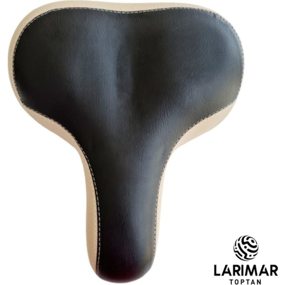 Larimar Bisiklet Sele Geniş Yaylı Model - Rahat Koltuk Bisiklet Koltuk Geniş Krem Kahverengi - Yaylı Model Bisiklet Aksesuarları Fiyatı