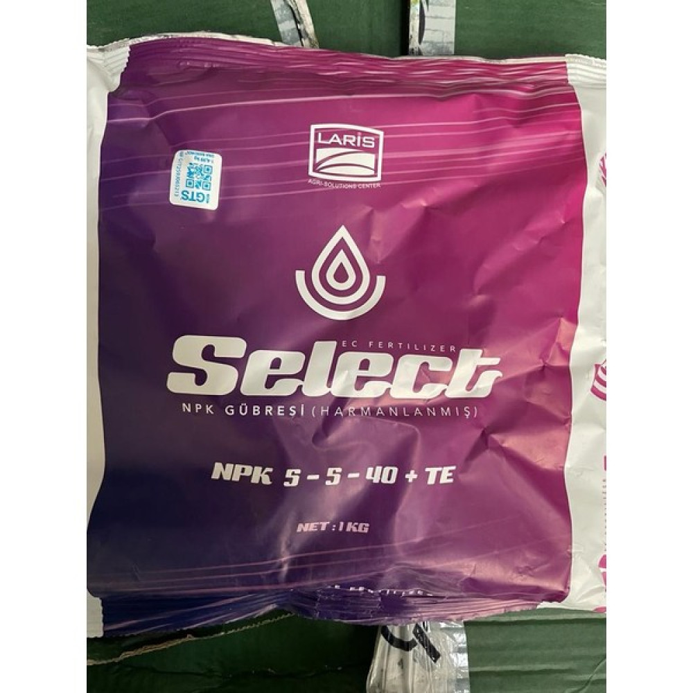 Laris Select 5-5-40 1 kg Potasyumlu Yaprak Gübresi - ADET Gübre Fiyatı
