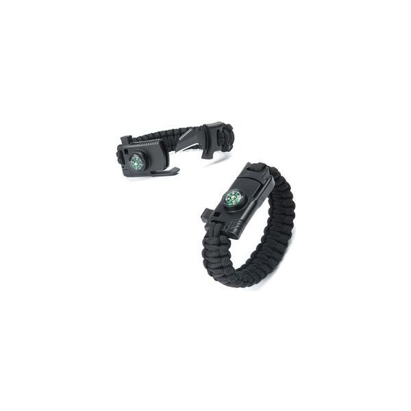 Lariss Paracord Survival Bileklik Bıçak Pusula Ateş Başlatıcı Magnezyum ve Ikaz Düdüğü Diğer Fiyatı