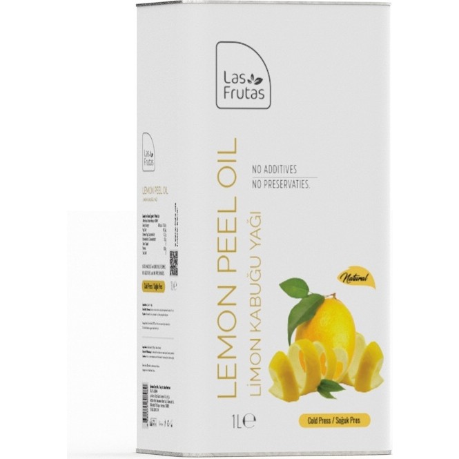 Las Frutas Limon Kabuğu Yağı 1 Lt – Soğuk Sıkım, Çok Amaçlı, Saf & Doğal Bitkisel Yağlar Fiyatı