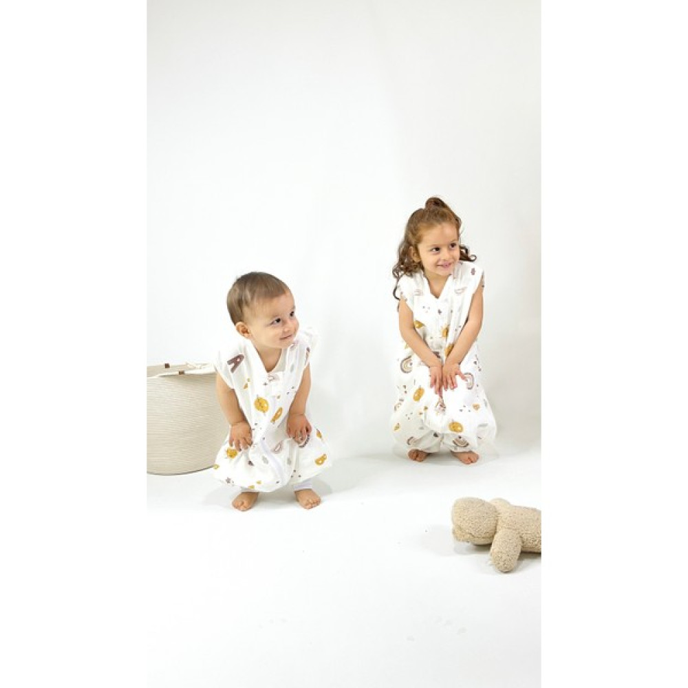 Las Vivas Kids Baharlık ve Mevsimlik Çocuk Uyku Tulumu, Çift Katlı 1 Tog Çocuk ve Bebek Uyku Tulumu Erkek Çocuk Tulum Fiyatı