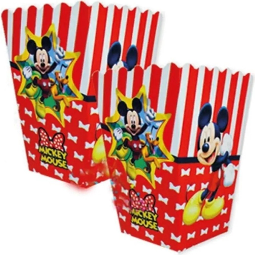 Lasagna Store Mickey Mouse Temalı Baskılı 8 Adet Karton Mısır Kutusu Diğer Fiyatı