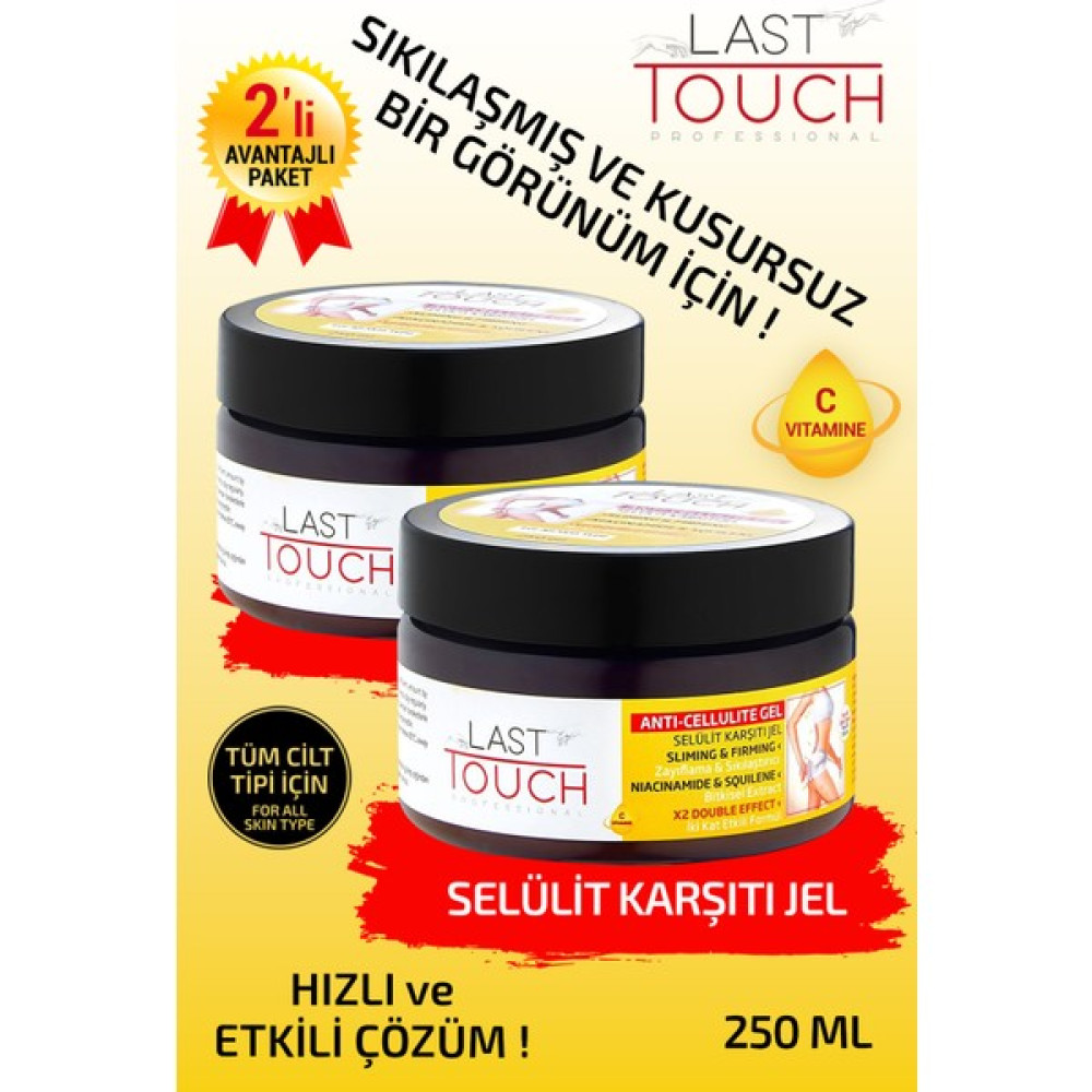 Last Touch 2'li Paket Anti Selülit-- ve Çatlak tı 250 ml C Vitaminli Oto Boyaları Fiyatı