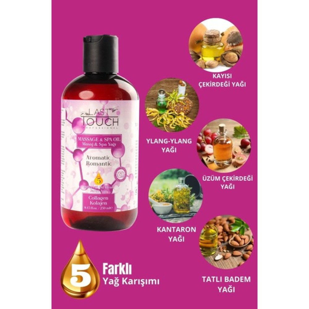 Last Touch Masaj Yağı Aromaterapi ( Kolajen Seans ) 250 ml Bitkisel Yağlar Fiyatı