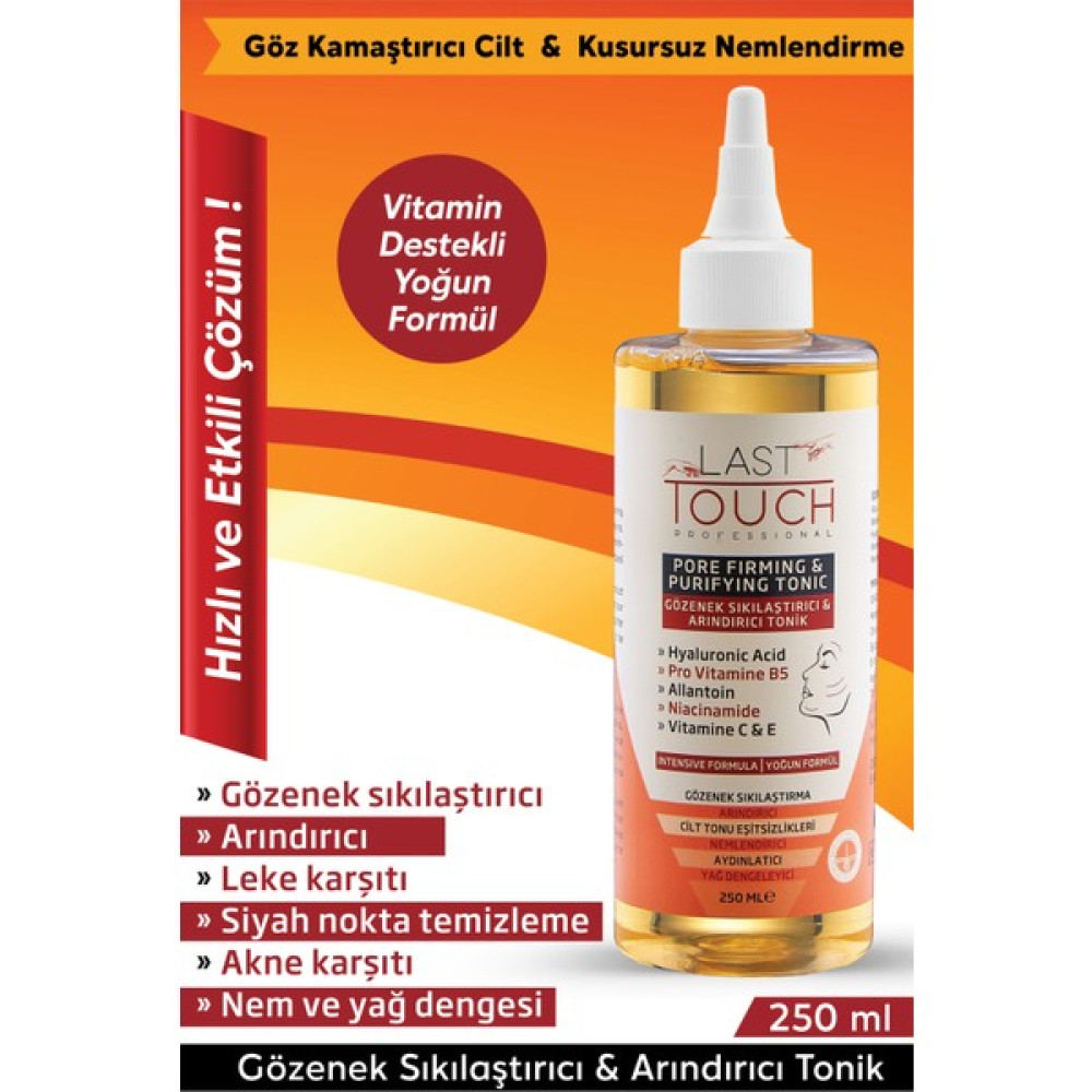 LAST TOUCH Tonik 250 ML (Hyaluronik Asit&Niacinamide&Pro B5) Oto Boyaları Fiyatı