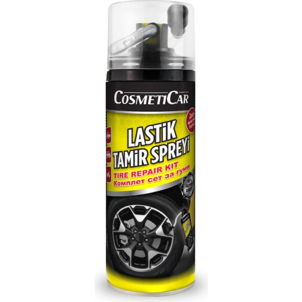 Lastik Tamir Spreyi , Lastik Tamir Kiti Muhafazalı Hortumlu Yeni Tip Lastik Tamir Köpüğü - 400 ML Lastikler Fiyatı
