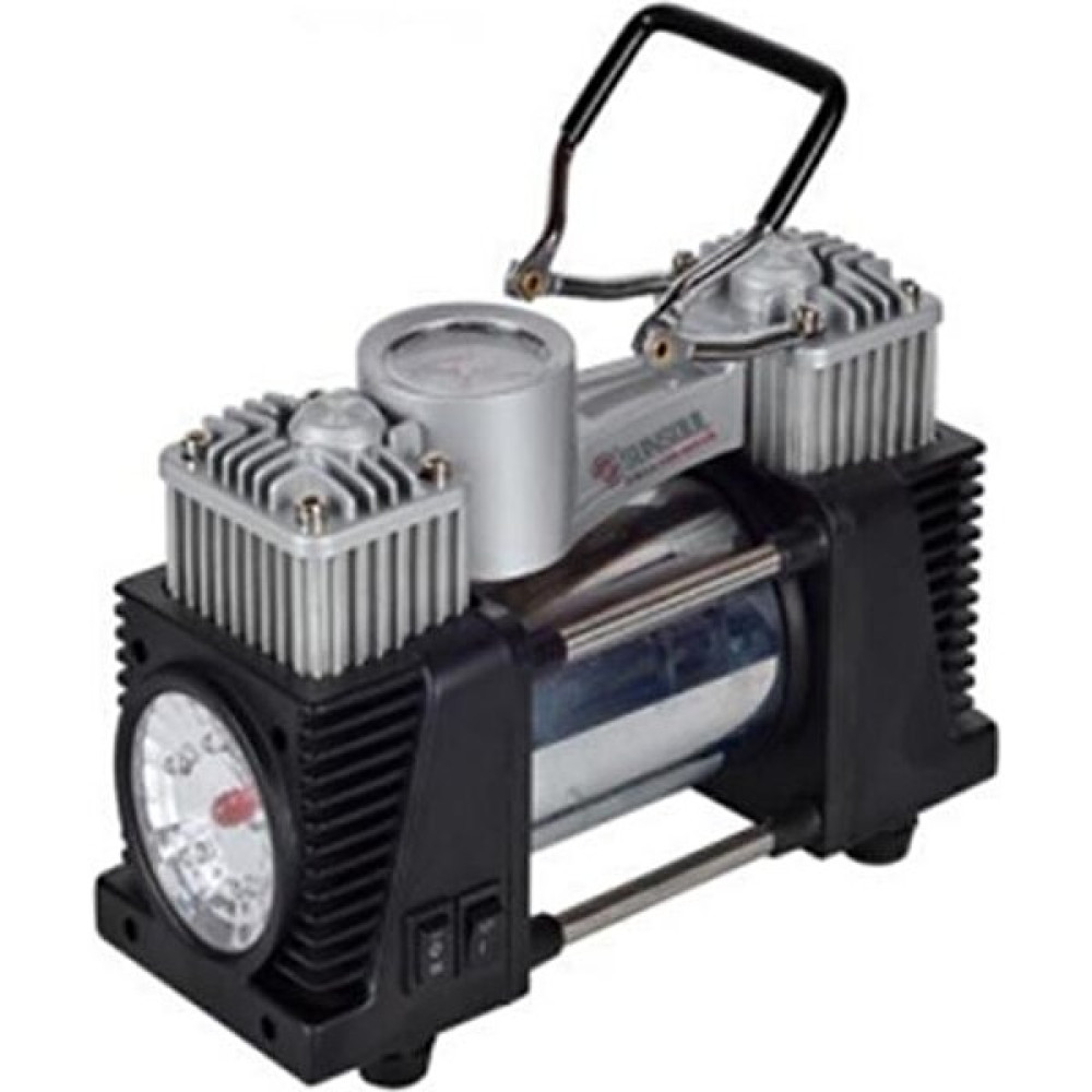 Lastik Tv Kompresör Metal 2 Silindir 12V/300W/ Max 150PSI/60L/DK. SSAC-4060 Hava Kompresörü Fiyatı