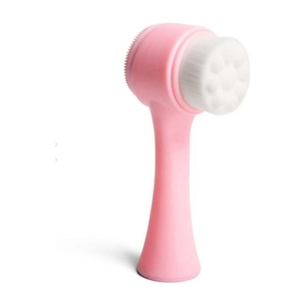 Lasting Beauty Çift Taraflı Yüz Temizleme Fırçası - Pembe Diğer Fiyatı