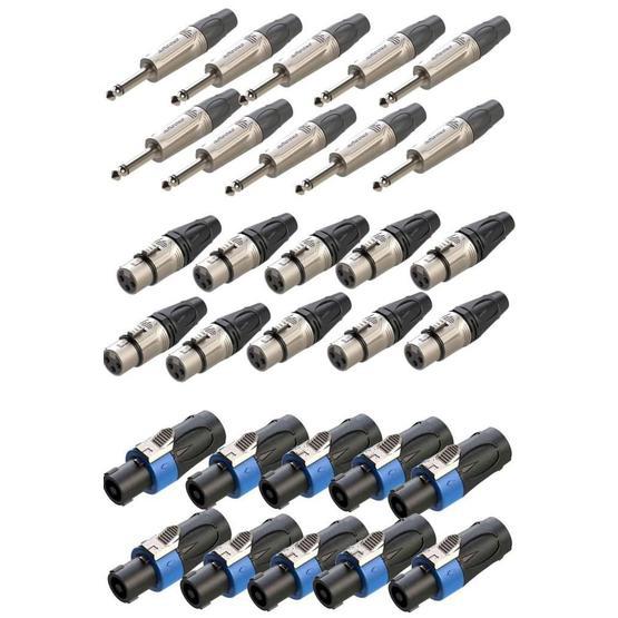 Lastvoice Connection Paket-4 Jak XLR Speakon Konnektör Paketi