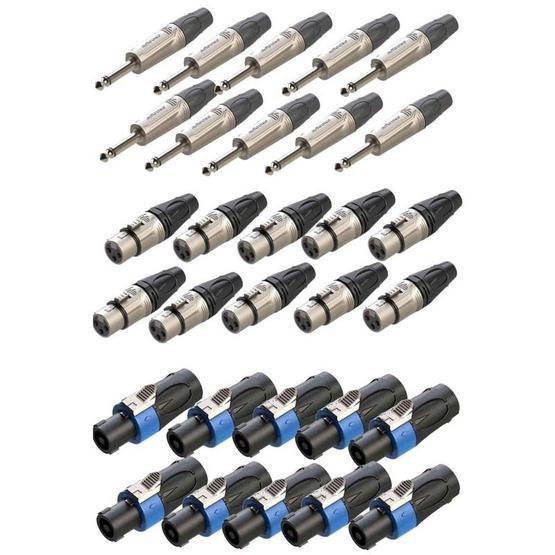 Lastvoice Connection Paket-4 Jak XLR Speakon Konnektör Paketi Konnektör Fiyatı