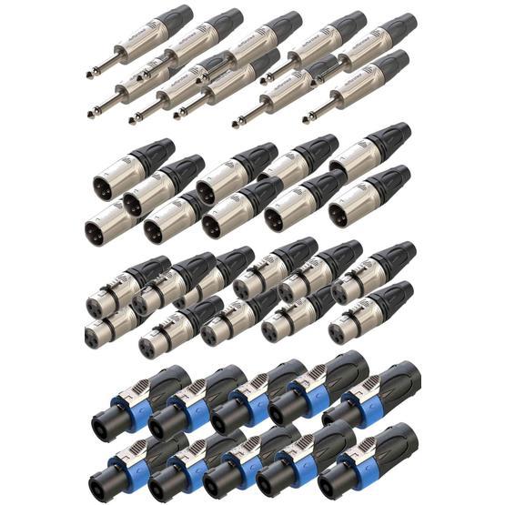 Lastvoice Connection Paket-5 Jak XLR Speakon Konnektör Paketi Konnektör Fiyatı
