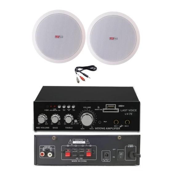 Lastvoice Ekonomi Ceiling Paket-2 Anfi ve Tavan Hoparlörü Seti Stüdyo ve Sahne Ekipmanları Fiyatı
