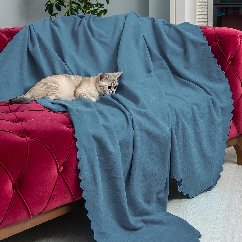 Latuda Concept Kaymaz Koltuk Örtüsü Çift Taraflı Mikrofiber Şönil 175x215 cm Petrol – Kedi Köpek ve Çocuk Dostu - 175 x 215 cm Evcil Hayvan Ürünleri Fiyatı