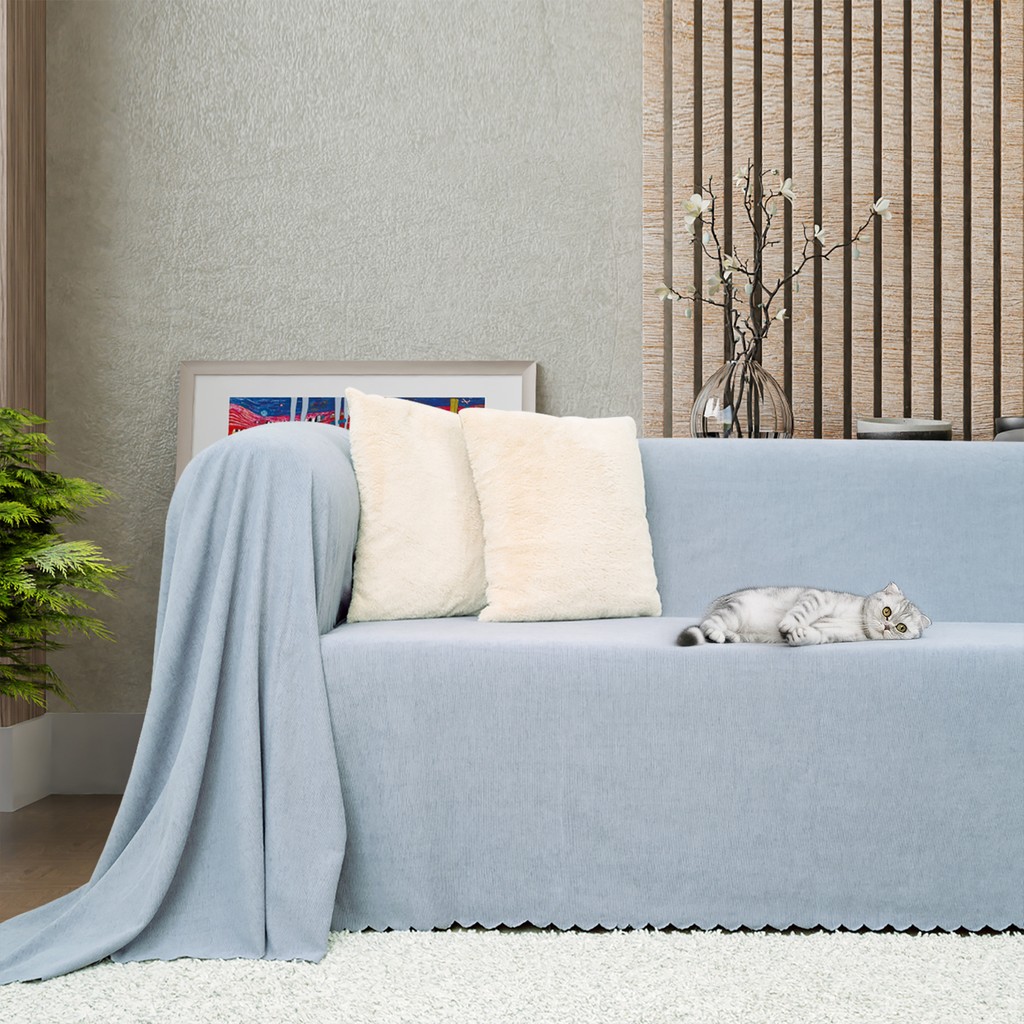 Latuda Concept Kaymaz Koltuk Örtüsü Çift Taraflı Mikrofiber Şönil 175x300 cm Bulut – Kedi Köpek ve Çocuk Dostu - 175 x 300 cm Evcil Hayvan Ürünleri Fiyatı