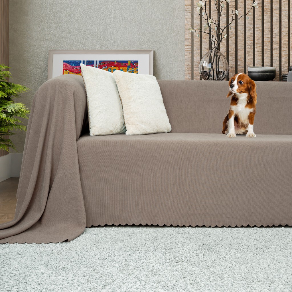 Latuda Concept Kaymaz Koltuk Örtüsü Çift Taraflı Mikrofiber Şönil 175x300 cm Kapuçino – Kedi Köpek ve Çocuk Dostu - 175 x 300 cm Evcil Hayvan Ürünleri Fiyatı