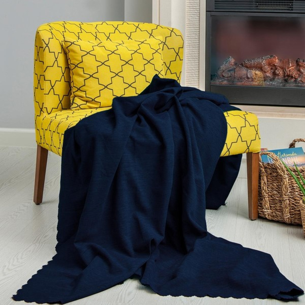Latuda Concept Tek Kişilik Koltuk Örtüsü Berjer Örtüsü Koltuk Şalı 2 Adet 110 x 175 cm - 110 x 175 cm - Lacivert Koltuk & Kanepe Örtüsü Fiyatı