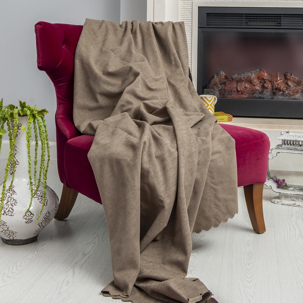 Latuda Concept Tekli Koltuk Örtüsü 110x175 (2 Adet) Berjer Çift Taraflı Kaymaz Şönil , Kapuçino - 110 x 175 cm Tekli Koltuk & Berjer Fiyatı