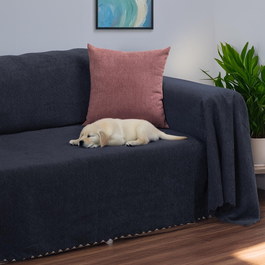 Latuda Home Zenit Koltuk Örtüsü 175x300 LARGE Dekoratif Jakarlı Şönil | Kanepe Örtüsü | Kaymaz , Antrasit - 175 x 300 cm SSD / Solid State Drive Fiyatı