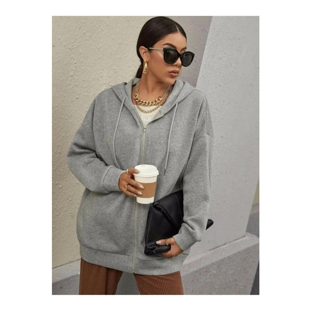 Laundry Kadın Gri Fermuarlı Sweatshırt M Beden Bayan Sweatshirt Fiyatı