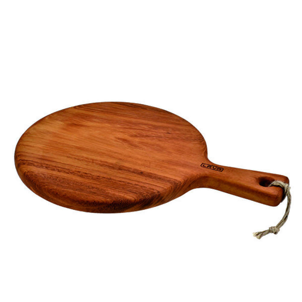 Lava Döküm 34x47 CM Yuvarlak İroko Ağacı Kesme ve Servis Ahşabı LV AS 292 IR Diğer Fiyatı