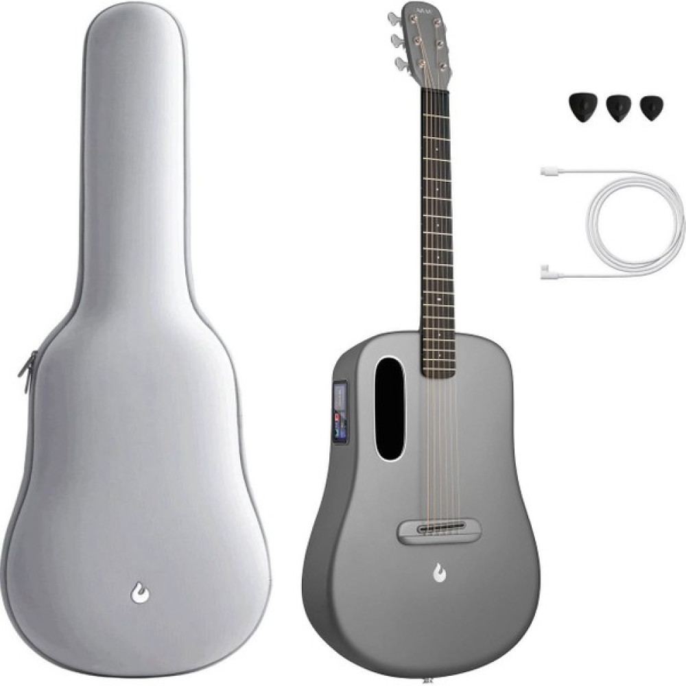 Lava Music Lava Me 4 Smart Akustik Gitar (Carbon - LVM4C38SGY) - Gri Oto Boyaları Fiyatı