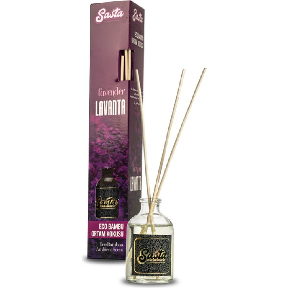 Lavanta Kokulu Bambu Çubuklu Oda Kokusu Eko (50ML) Oda Parfümü Oda Kokusu Fiyatı