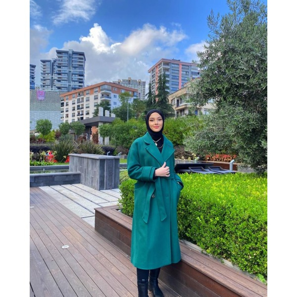 Lavendel Kadın Kaşe Kaban Kadın Kaban Fiyatı