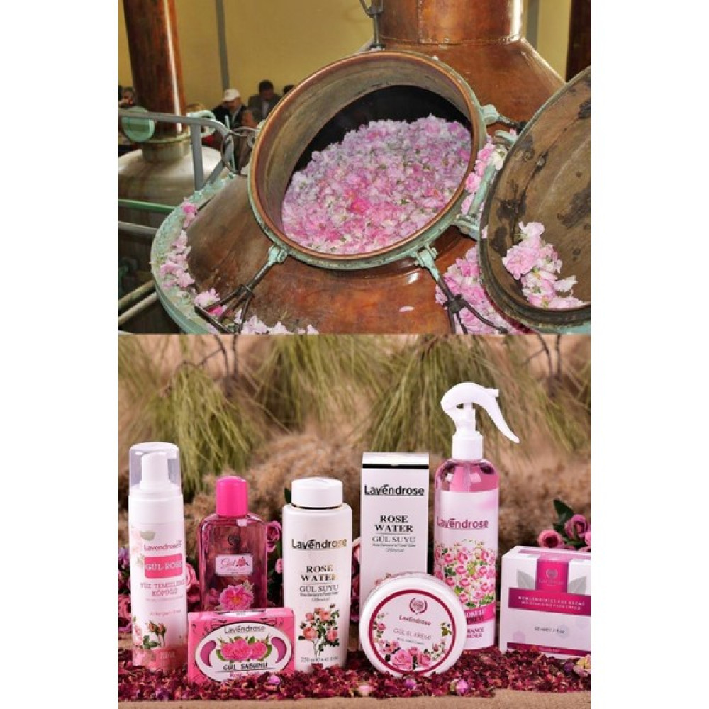 Lavendrose Gül Suyu Cilt Bakımı&cilt Yenileyici Tonik Gül Suyu Aydınlatıcı ve Gözenek Sıkılaştırıcı Tonik 250ML Cilt Temizleme ve Peeling Fiyatı