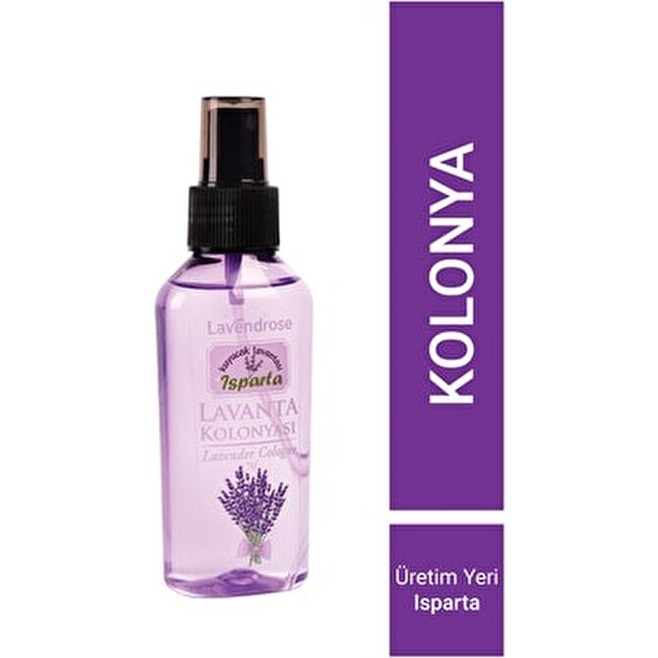Lavendrose Lavanta Kolonyası 70 Derece 110 ml Taze Lavanta Kokulu Doğal Sprey Hediye Seçeneği Diğer Fiyatı