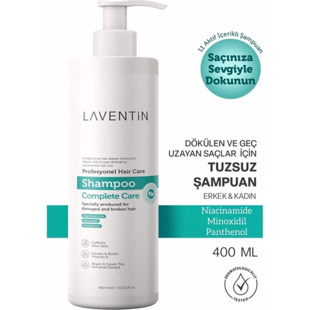 Laventin Dökülen ve Geç Uzayan Saçlar Için 11 Aktif Içerikli Şampuan 400 ml Şampuan ve Saç Kremi Fiyatı