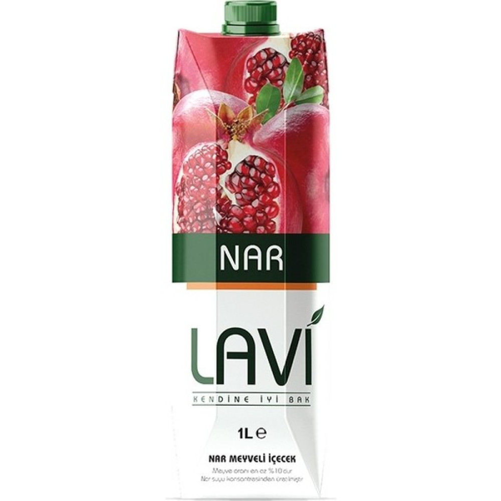 Lavi Nar Meyveli Içecek 1 L x 12 Adet - 1 lt Diğer Fiyatı