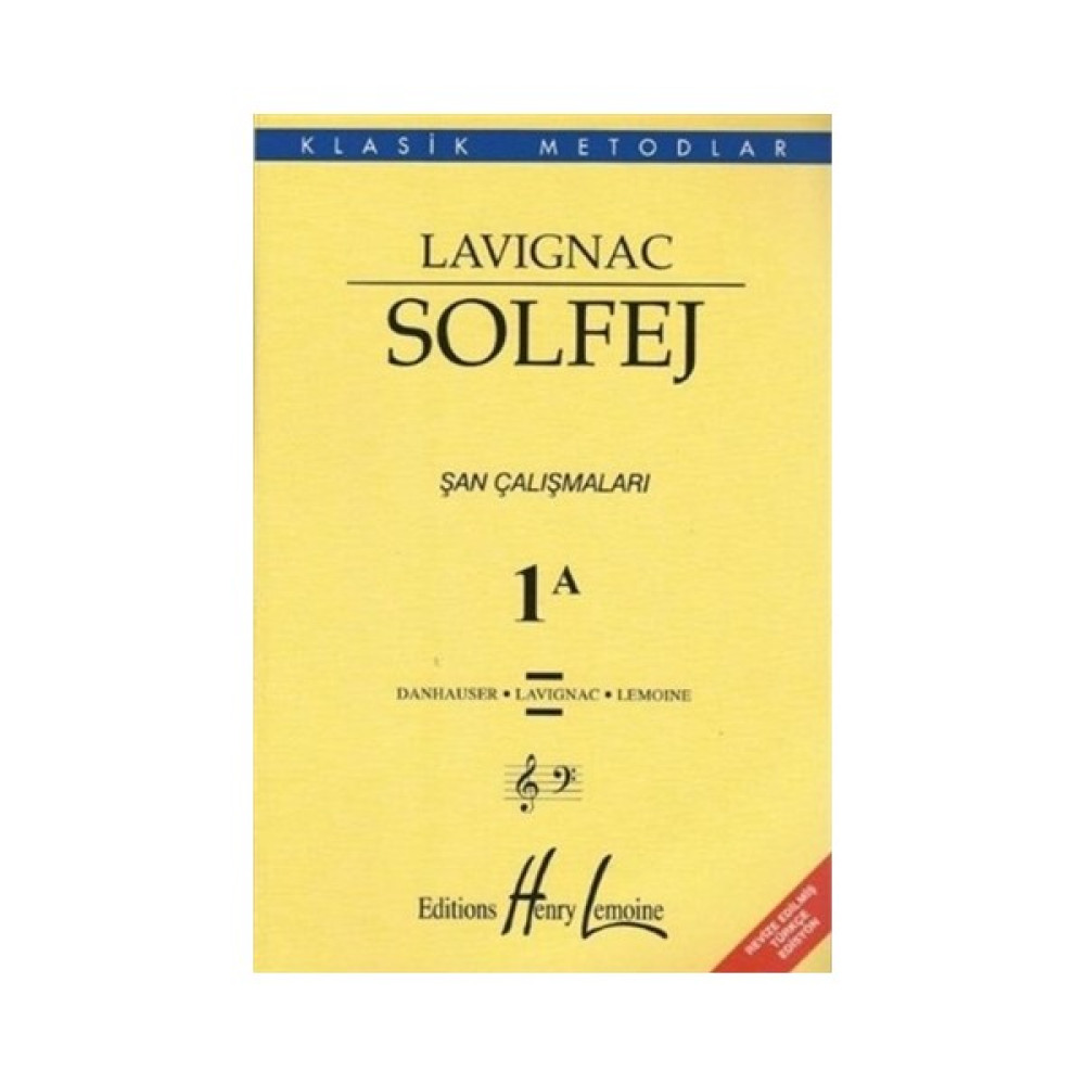 Lavignac 1A - Henry Lemoine Müzik Fiyatı