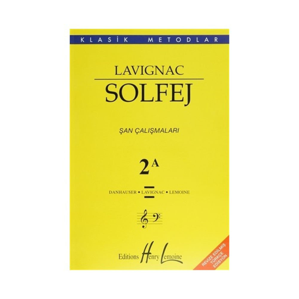 Lavignac 2A - Henry Lemoine Müzik Fiyatı