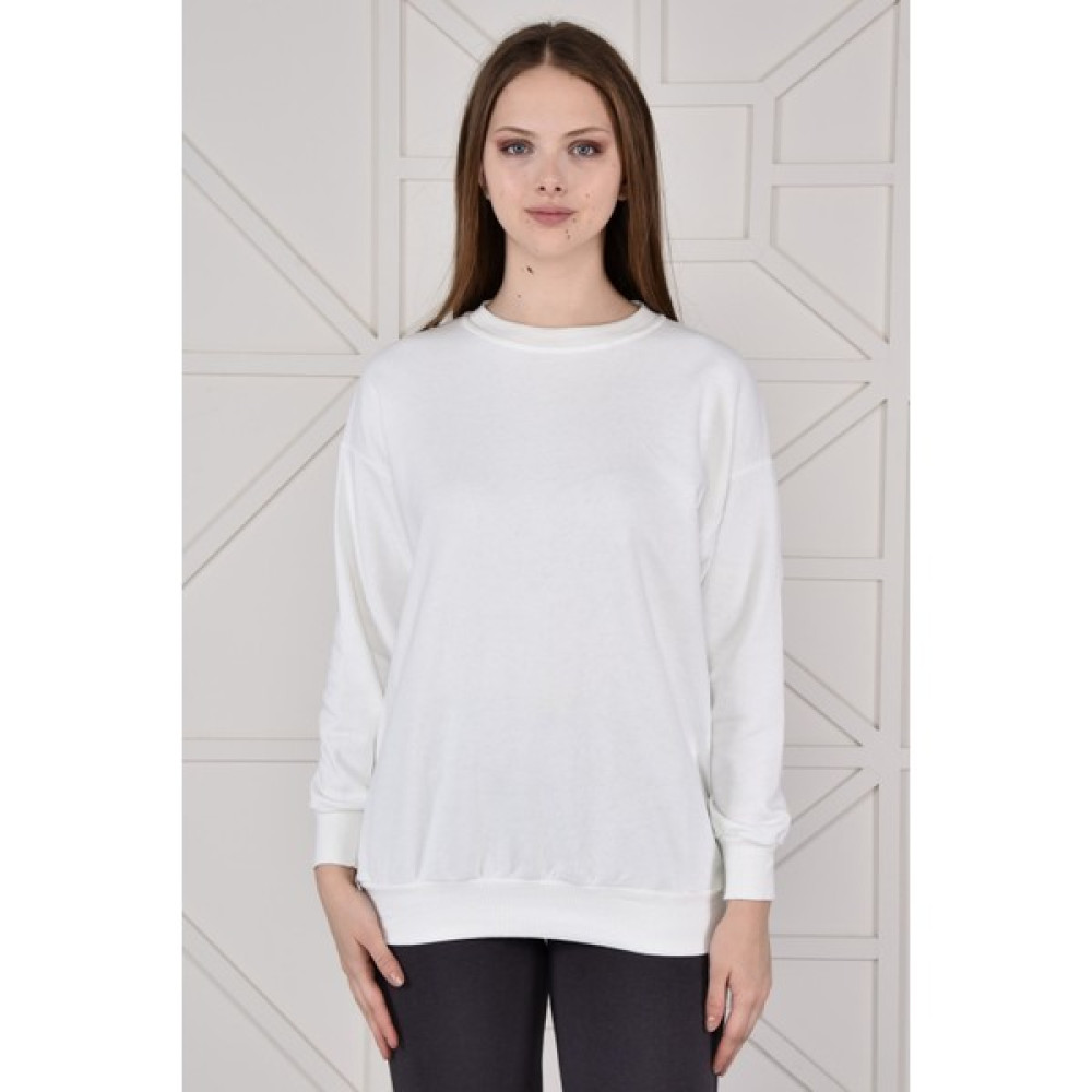 Lavions İstanbul Bisiklet Yaka Sweat Ekru Bayan Sweatshirt Fiyatı