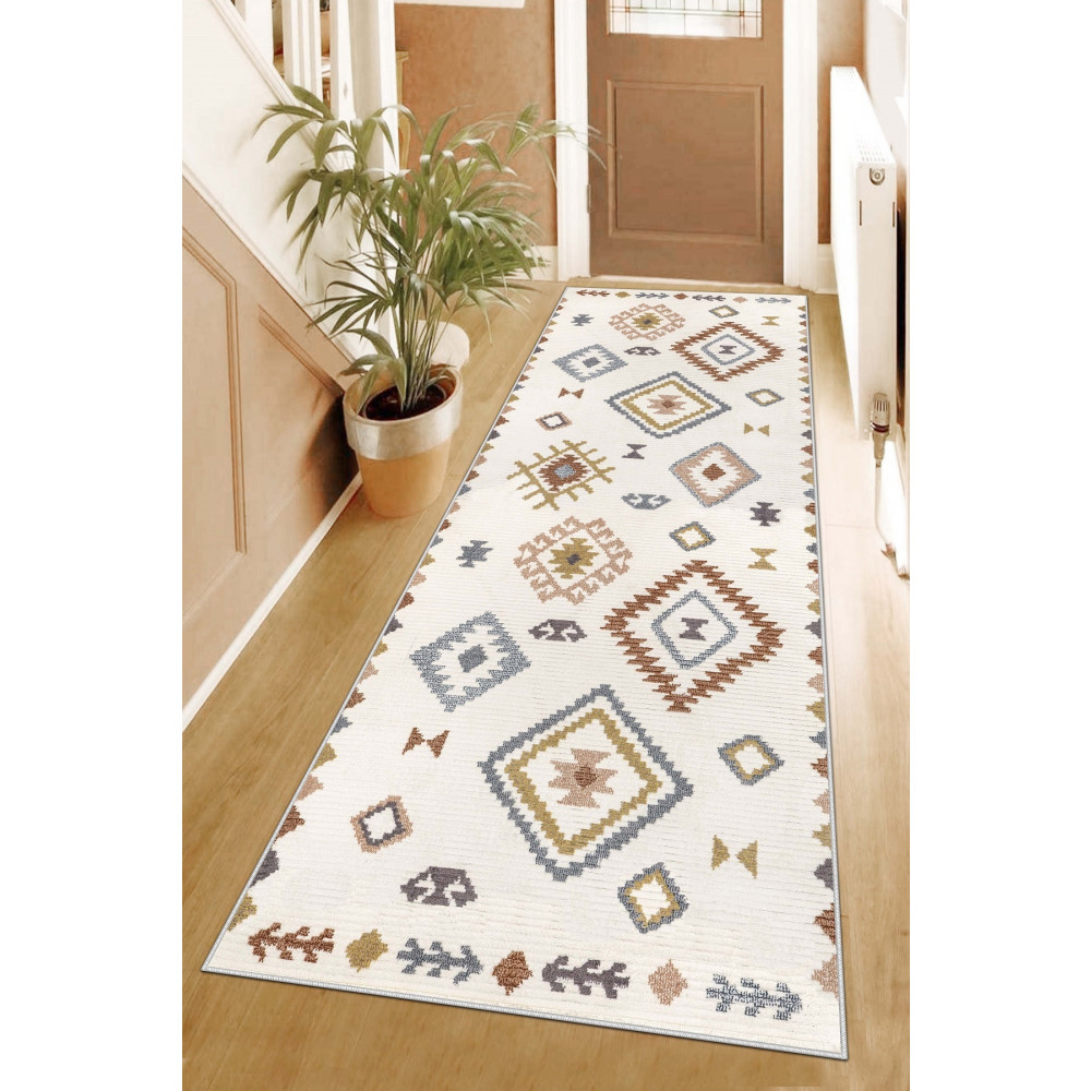 Lavita Home Makinede Yıkanabilir Kaymaz Leke Tutmaz Modern Renkli Kesme Yolluk Mutfak Yolluk Halı Yolluk 60 x 500 Beden Yolluk Fiyatı