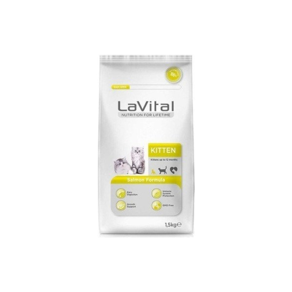 Lavital Kitten Somonlu 1,5 kg Evcil Hayvan Ürünleri Fiyatı