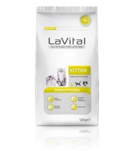 Lavital Kitten Somonlu Yavru Kedi Maması 1,5 Kg Evcil Hayvan Ürünleri Fiyatı