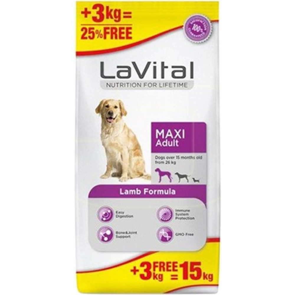 Lavital Kuzu Etli Büyük Irk Yetiskin Köpek Mamasi 12 + 3 kg - 1 Evcil Hayvan Ürünleri Fiyatı