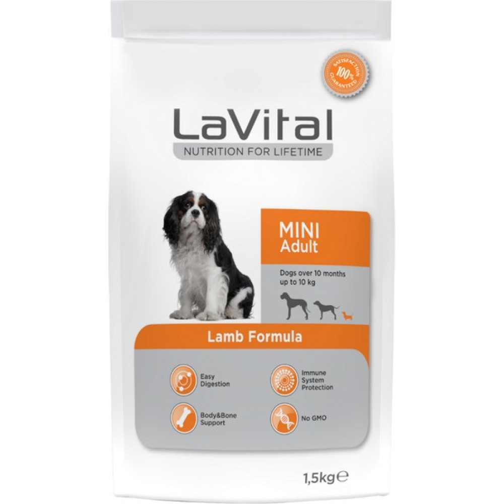 Lavital Mini Adult Kuzulu 1,5kg Yetişkin Ufak Irk Köpek Maması Lamb Formula Evcil Hayvan Ürünleri Fiyatı
