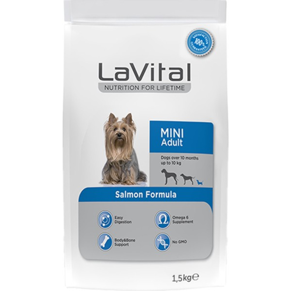 Lavital Mini Adult Somon 1,5kg Yetişkin Ufak Irk Köpek Maması Salmon Formula Evcil Hayvan Ürünleri Fiyatı