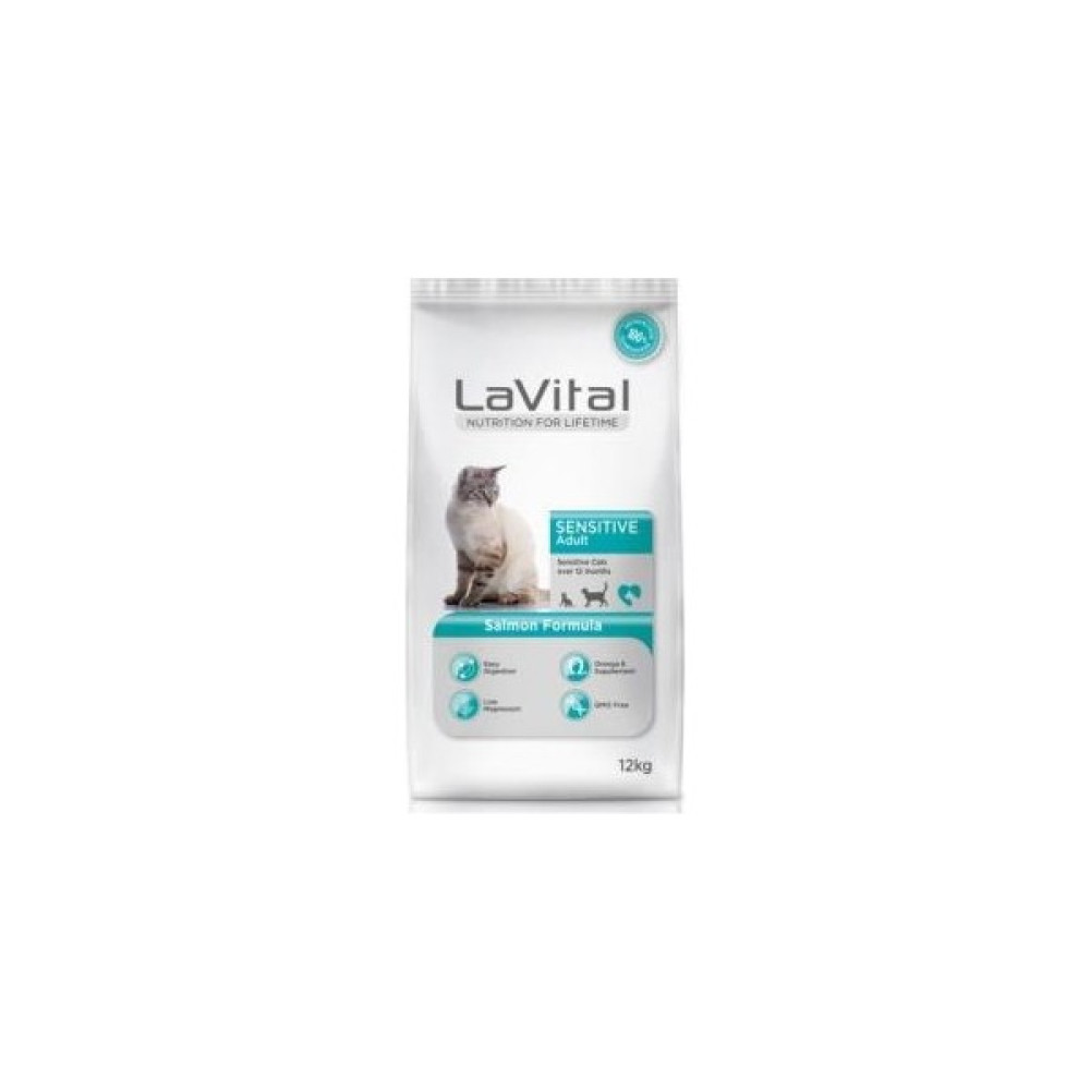 Lavital Sensitive Somonlu Kedi Maması 12Kg Evcil Hayvan Ürünleri Fiyatı