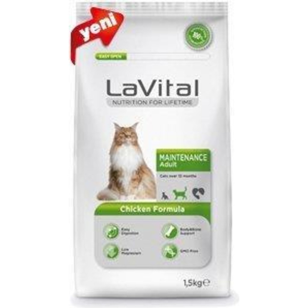 LaVital Tavuklu Yetişkin Kedi Maması 1,5 Kg Evcil Hayvan Ürünleri Fiyatı