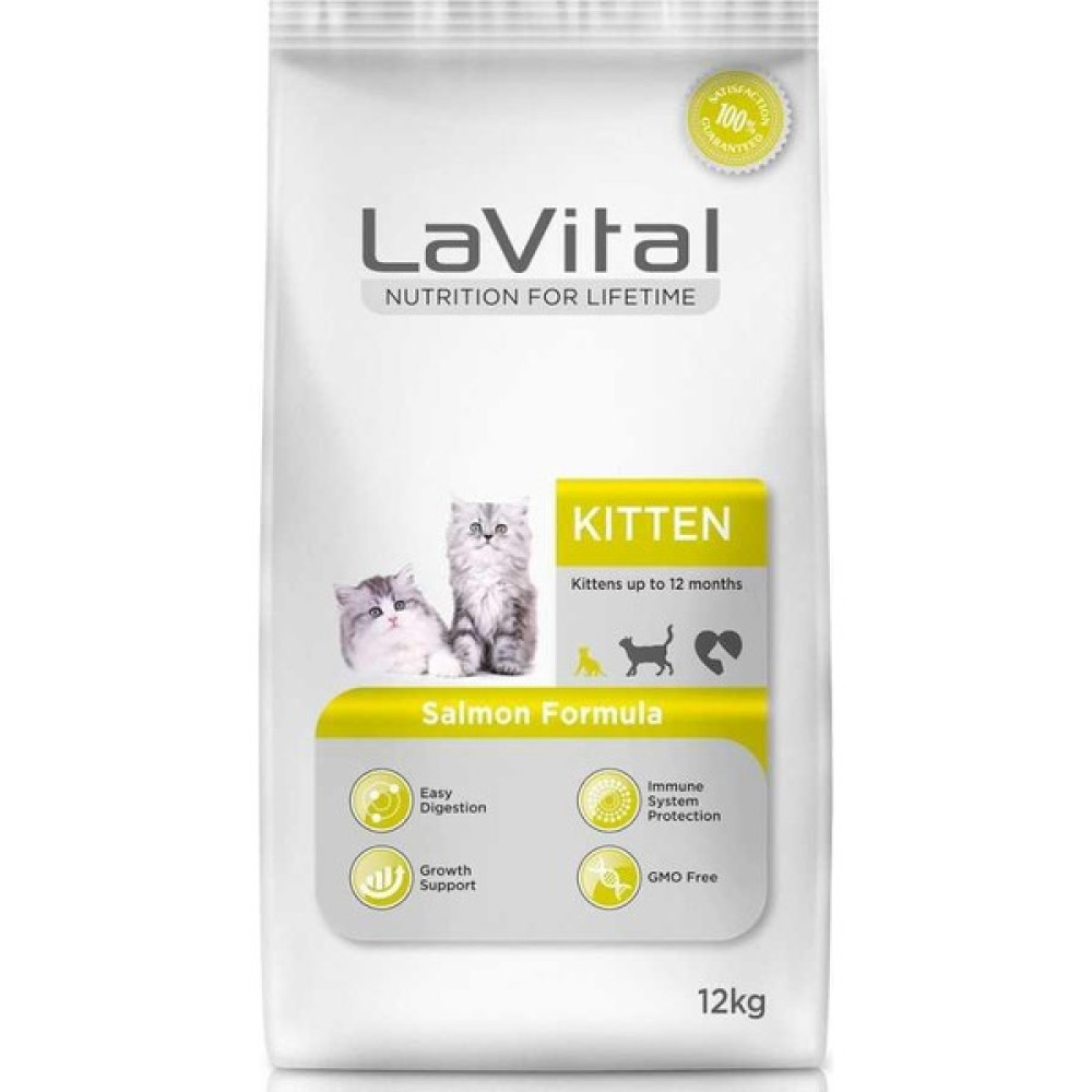 Lavital Yavru Kedi Kıtten Somonlu 12 Kg. Evcil Hayvan Ürünleri Fiyatı