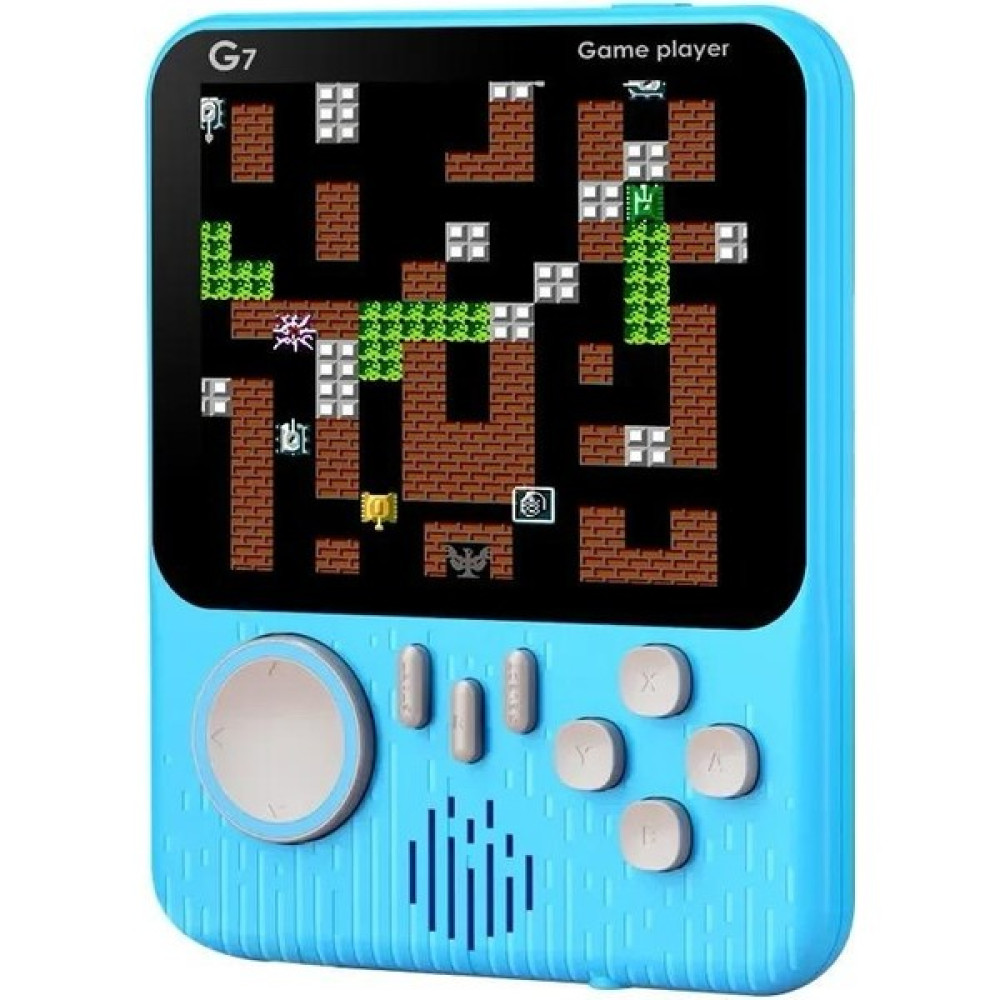Laxsam G7 Ultra Ince Retro 3.5 Inç 666 Oyunlu Çocuk Oyun Konsolu Atari - Mavi Oyun Konsolları Fiyatı