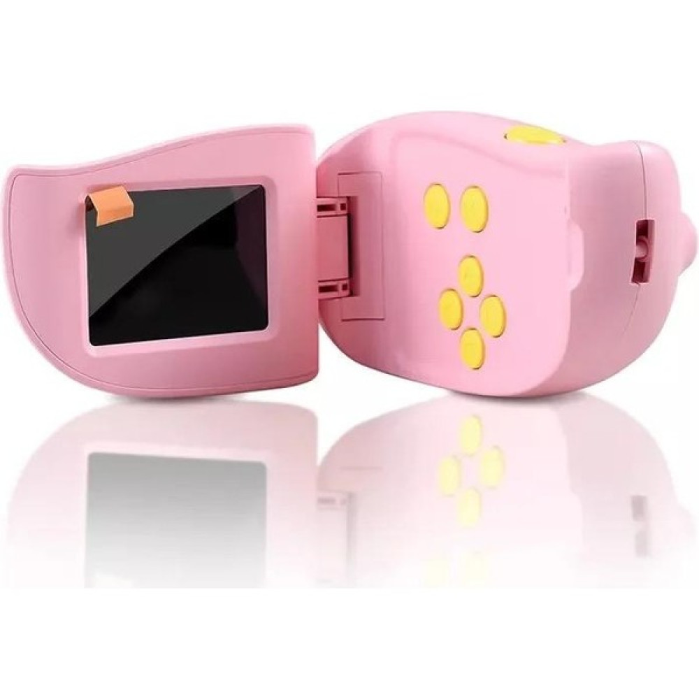 Laxsam Mini Hd Kamera Çocuklar Için Dijital Fotoğraf Makinesi Video Kamera - Pembe Dijital Fotoğraf Makineleri Fiyatı