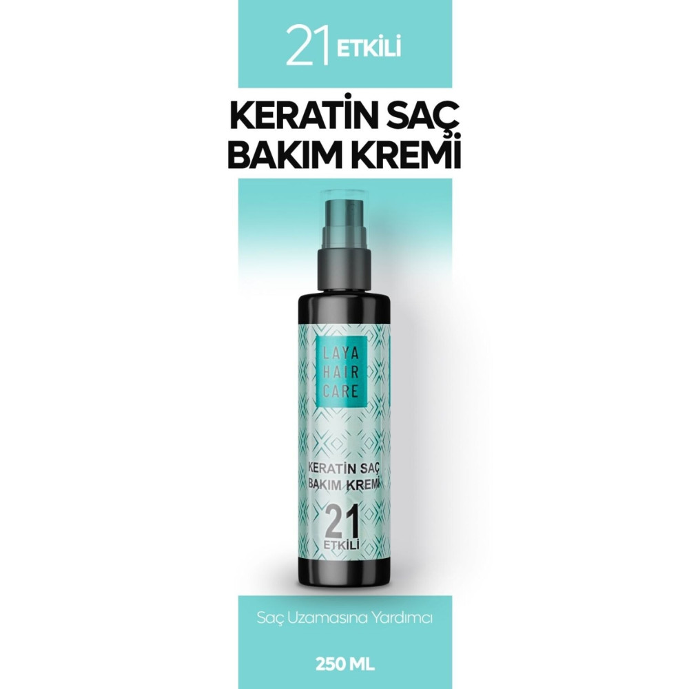 laya hair care Keratinli Saç Güzelleştirici Durulanmayan Bakım Kremi 250 ml Şampuan ve Saç Kremi Fiyatı